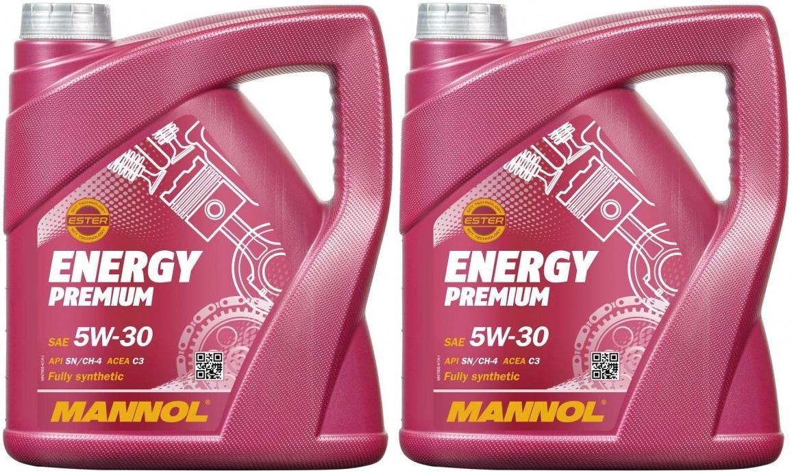 MANNOL 7908 ENERGY PREMIUM SAE 5W-30 2x 4l = 8 Liter