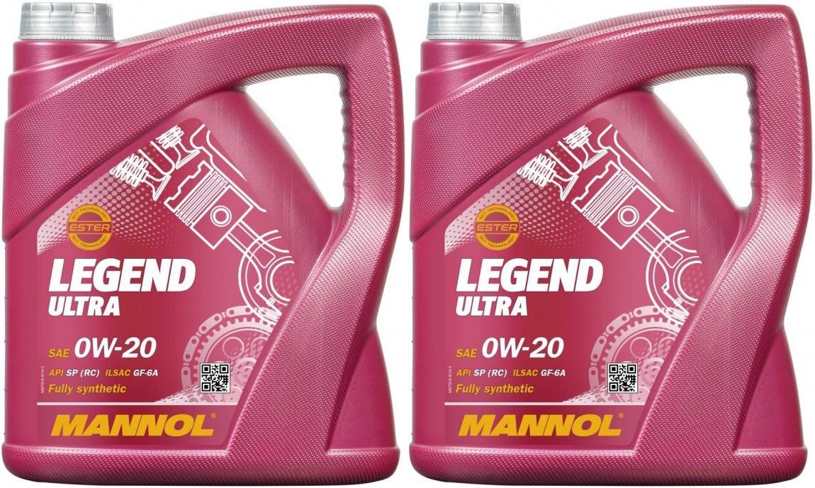 MANNOL 7918 LEGEND ULTRA SAE 0W-20 2x 4l = 8 Liter