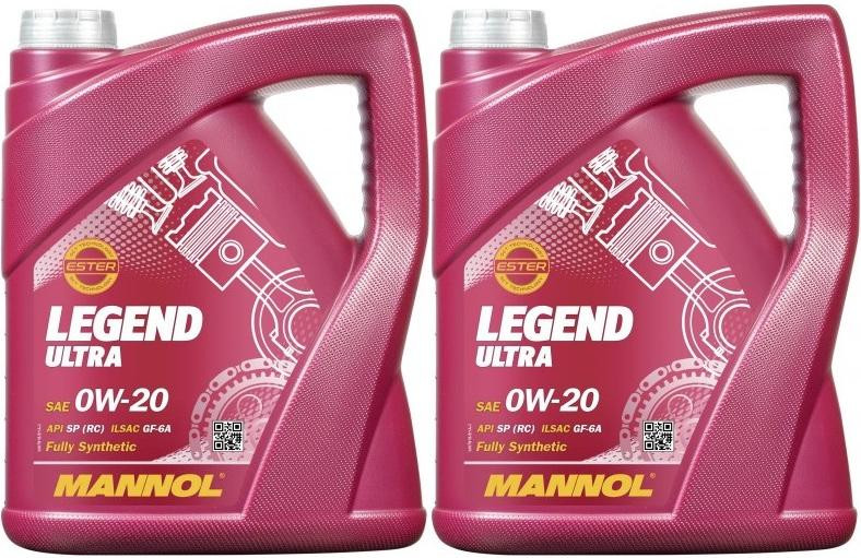 MANNOL 7918 LEGEND ULTRA SAE 0W-20 2x 5 = 10 Liter