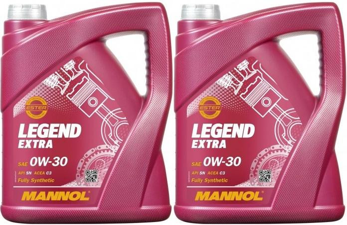 MANNOL 7919 LEGEND EXTRA SAE 0W-30 2x 5 = 10 Liter