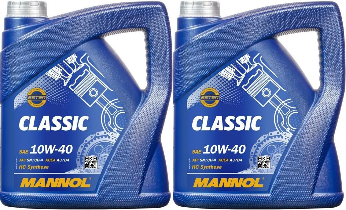 MANNOL 7501 CLASSIC 10W-40 2x 4l = 8 Liter