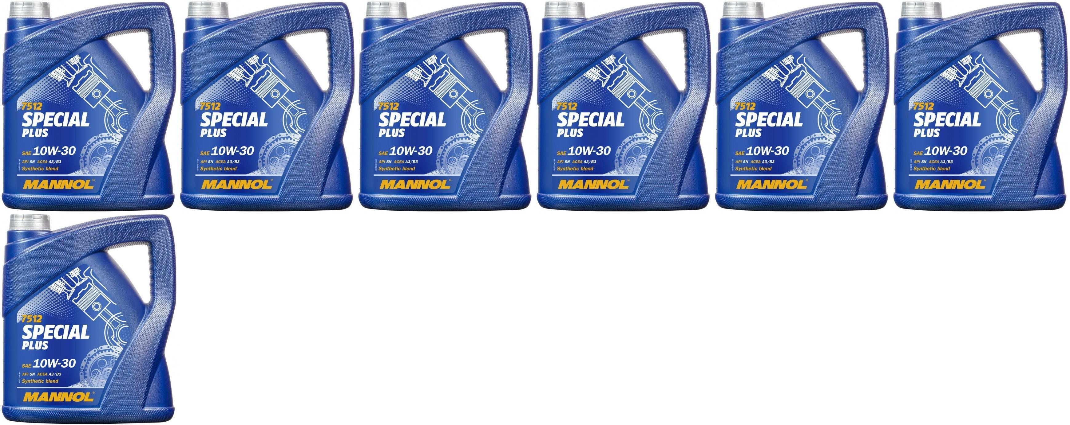 MANNOL 7512 SPECIAL PLUS SAE 10W-30 7x 4l = 28 Liter