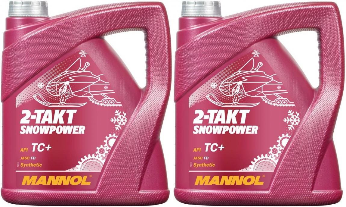 MANNOL 7201 2-TAKT SNOWPOWER 2x 4l = 8 Liter
