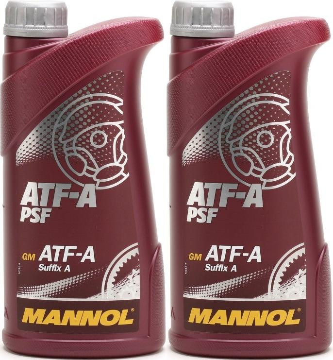 MANNOL 8203 ATF-A PSF Power steering fluid 2x 1l = 2 Liter