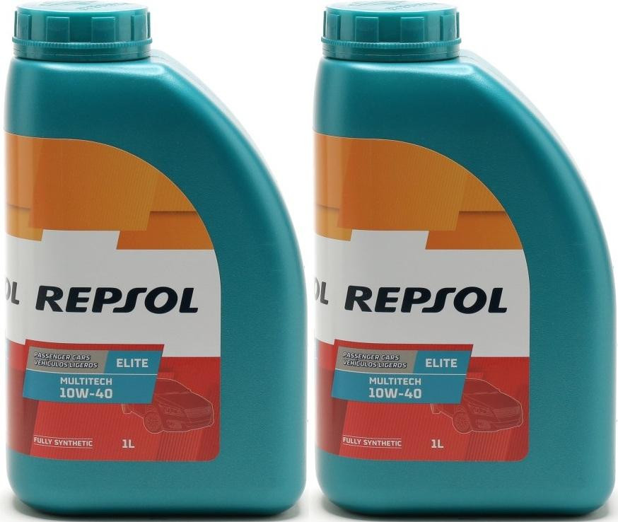 REPSOL ELITE MULTITECH 10W-40 2x 1l = 2 Liter
