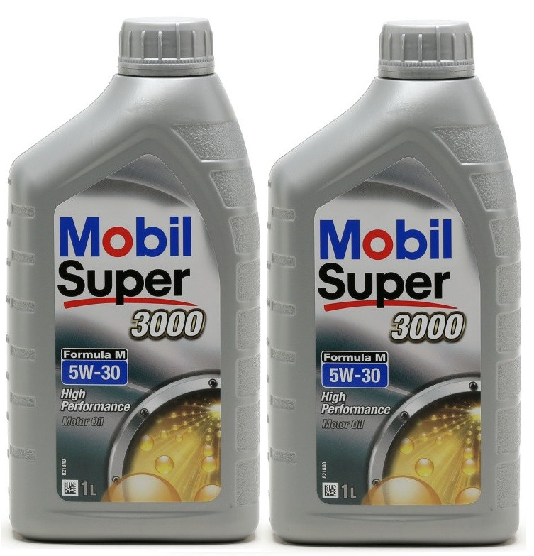 Mobil Super 3000 Formula M 5W-30 Motoröl 2x 1l = 2 Liter