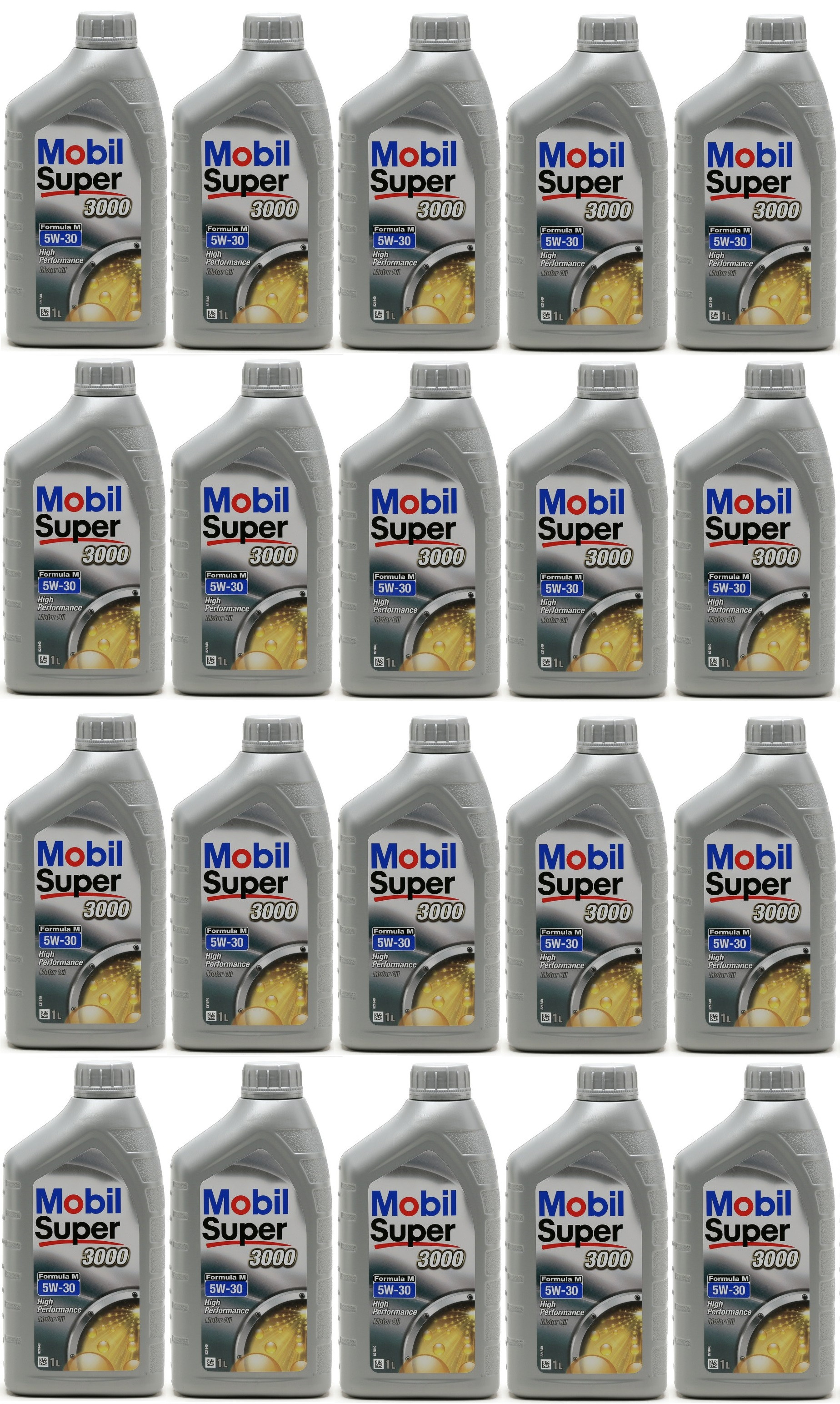 Mobil Super 3000 Formula M 5W-30 Motoröl 20x 1l = 20 Liter