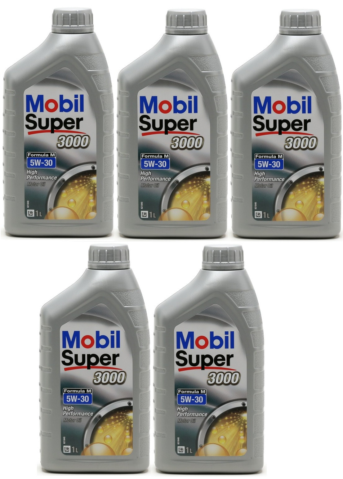Mobil Super 3000 Formula M 5W-30 Motoröl 5x 1l = 5 Liter