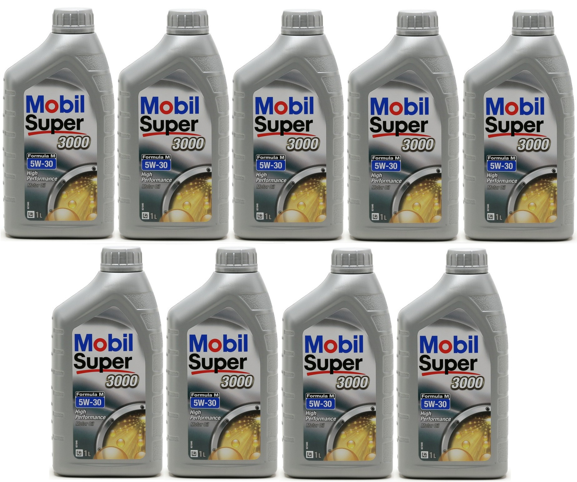 Mobil Super 3000 Formula M 5W-30 Motoröl 9x 1l = 9 Liter