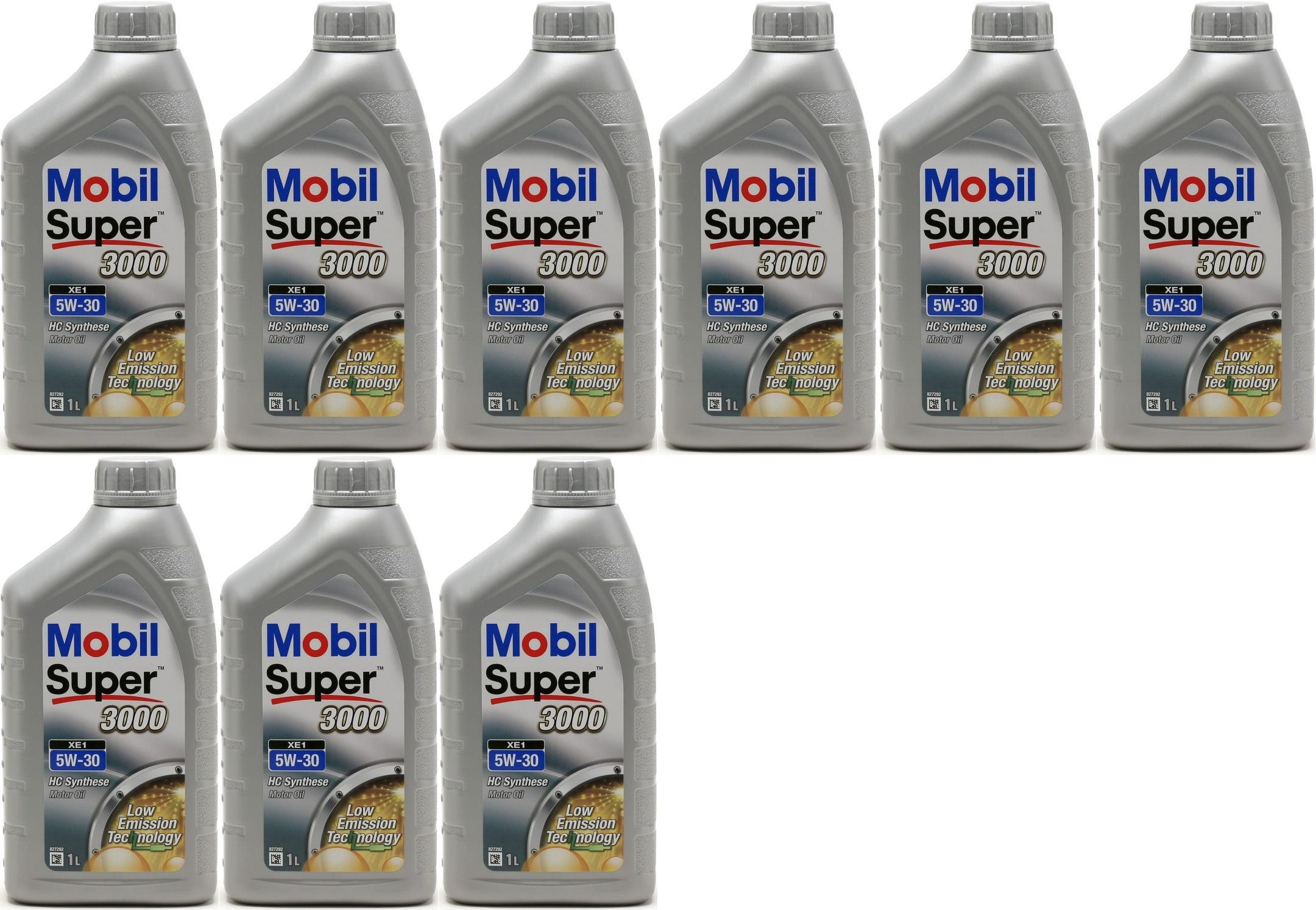Mobil Super 3000 Formula XE X1 5W-30 Motoröl (BMW LL0-4)1l 9x 1l = 9 Liter