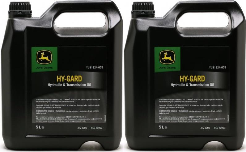 John Deere Hy-Gard Getriebe- und Hydrauliköl (UTTO) 2x 5 = 10 Liter