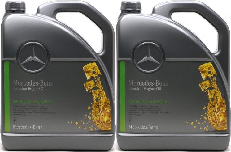 Original Mercedes Benz MB 229.52 5W-30 Motoröl 2x 5 = 10 Liter