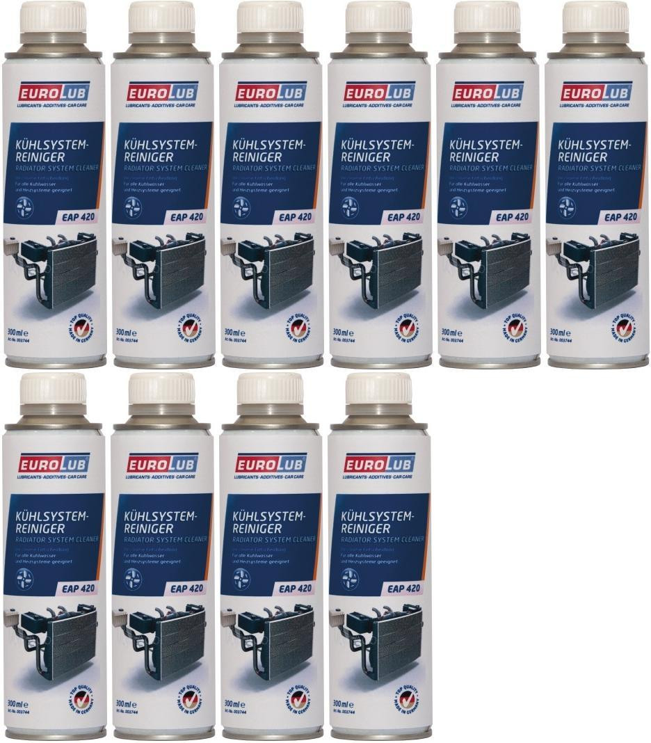 Eurolub EAP 420 Kühlsystemreiniger 10x 300 Milliliter