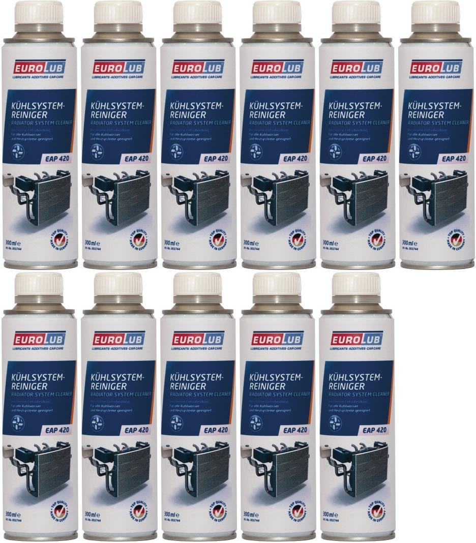 Eurolub EAP 420 Kühlsystemreiniger 11x 300 Milliliter