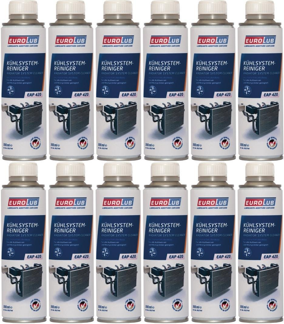 Eurolub EAP 420 Kühlsystemreiniger 12x 300 Milliliter