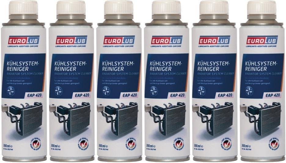 Eurolub EAP 420 Kühlsystemreiniger 6x 300 Milliliter