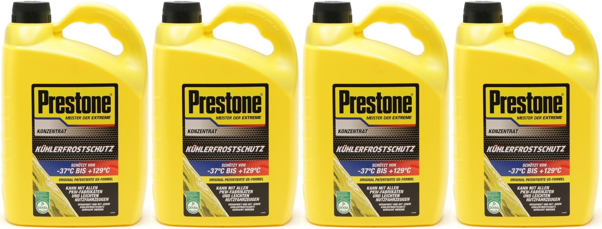 PRESTONE AF Universalkühklerfrostschutz Konzentrat 4x 4l = 16 Liter