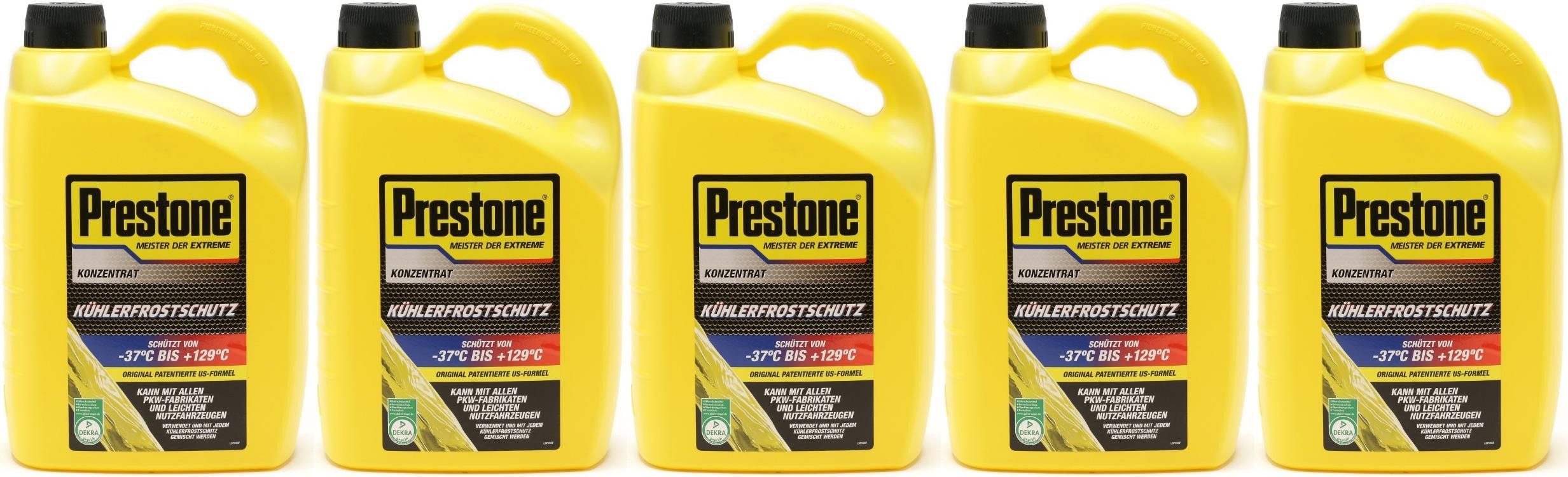 PRESTONE AF Universalkühklerfrostschutz Konzentrat 5x 4l = 20 Liter
