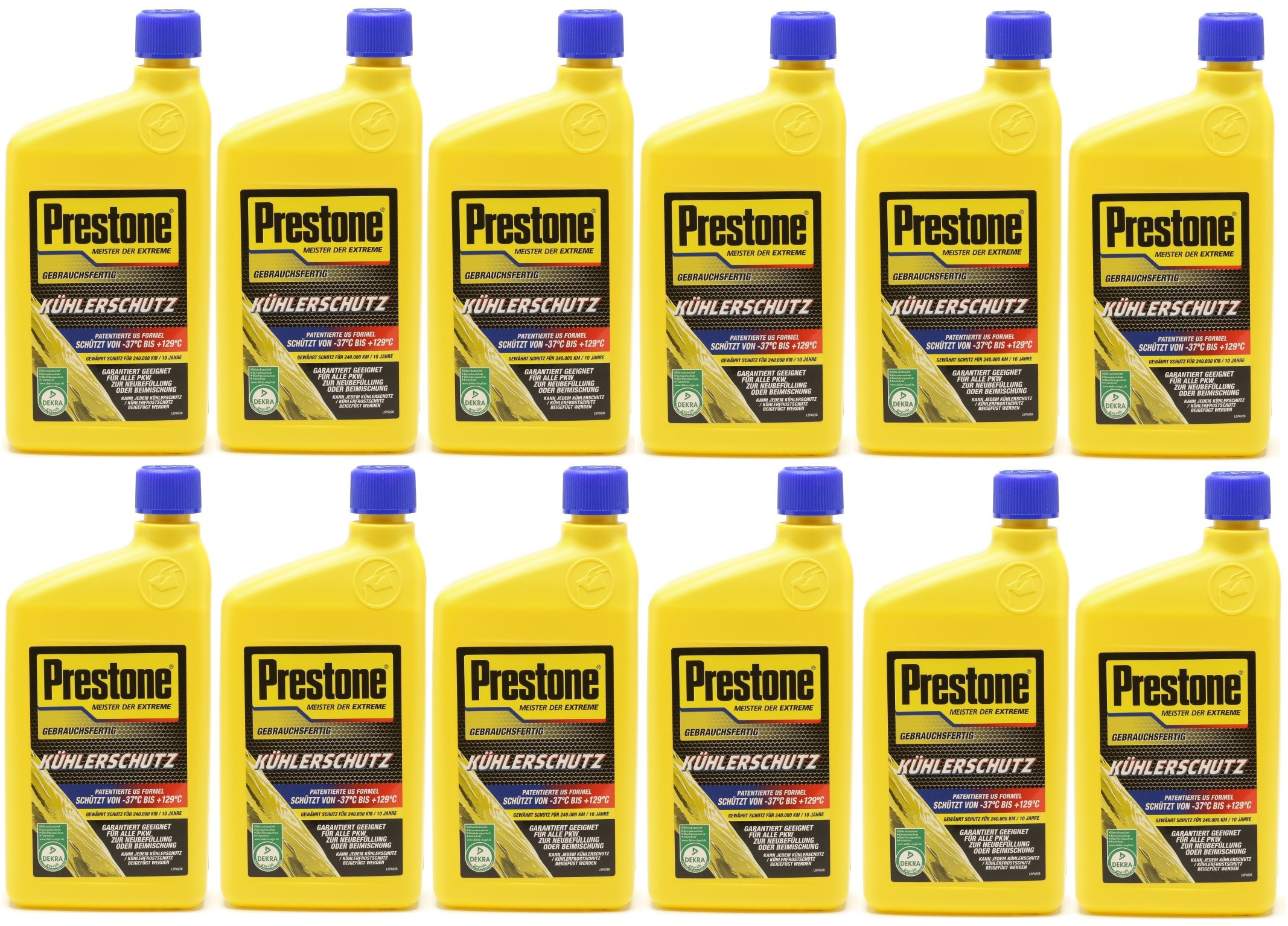 PRESTONE AF RTU 50:50 Frostschutz Fertigmischung 1 Liter Flasche 12x1l=12 Liter