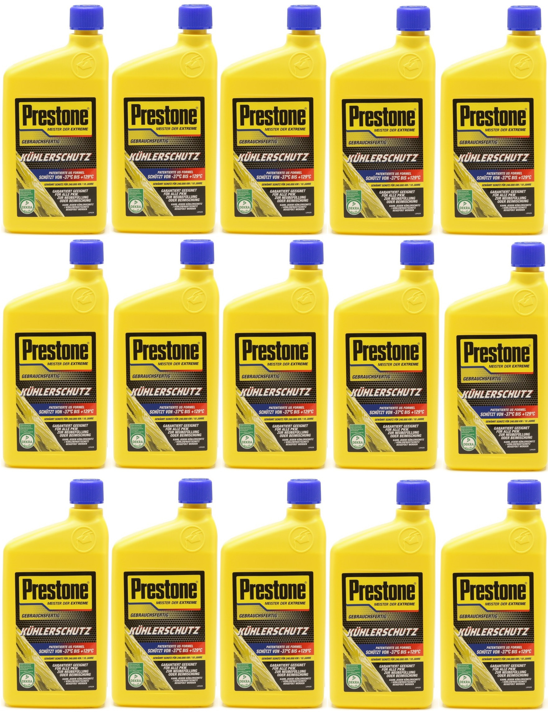 PRESTONE AF RTU 50:50 Frostschutz Fertigmischung 1 Liter Flasche 15x1l=15 Liter