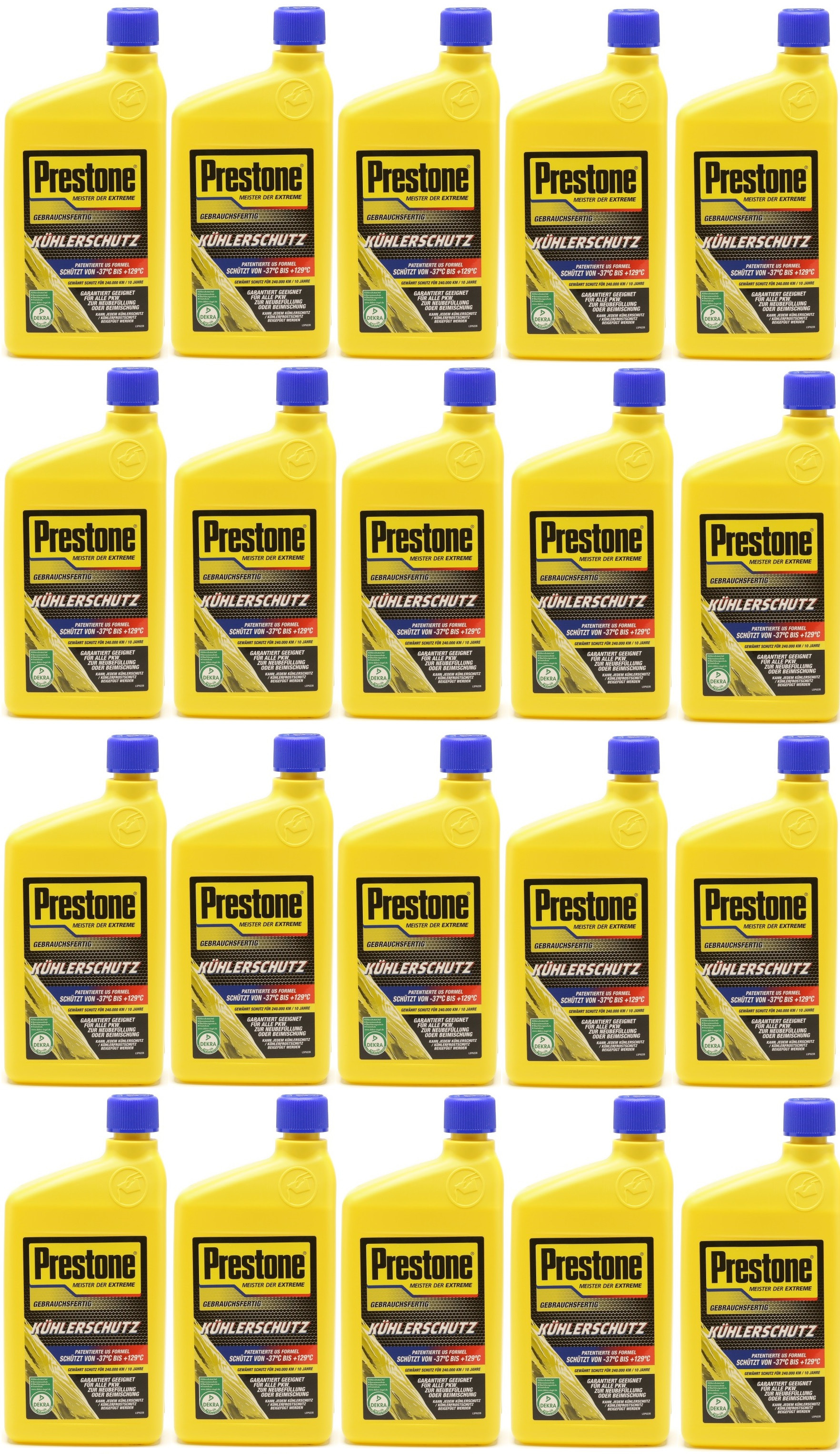 PRESTONE AF RTU 50:50 Frostschutz Fertigmischung 1 Liter Flasche 20x1l=20 Liter