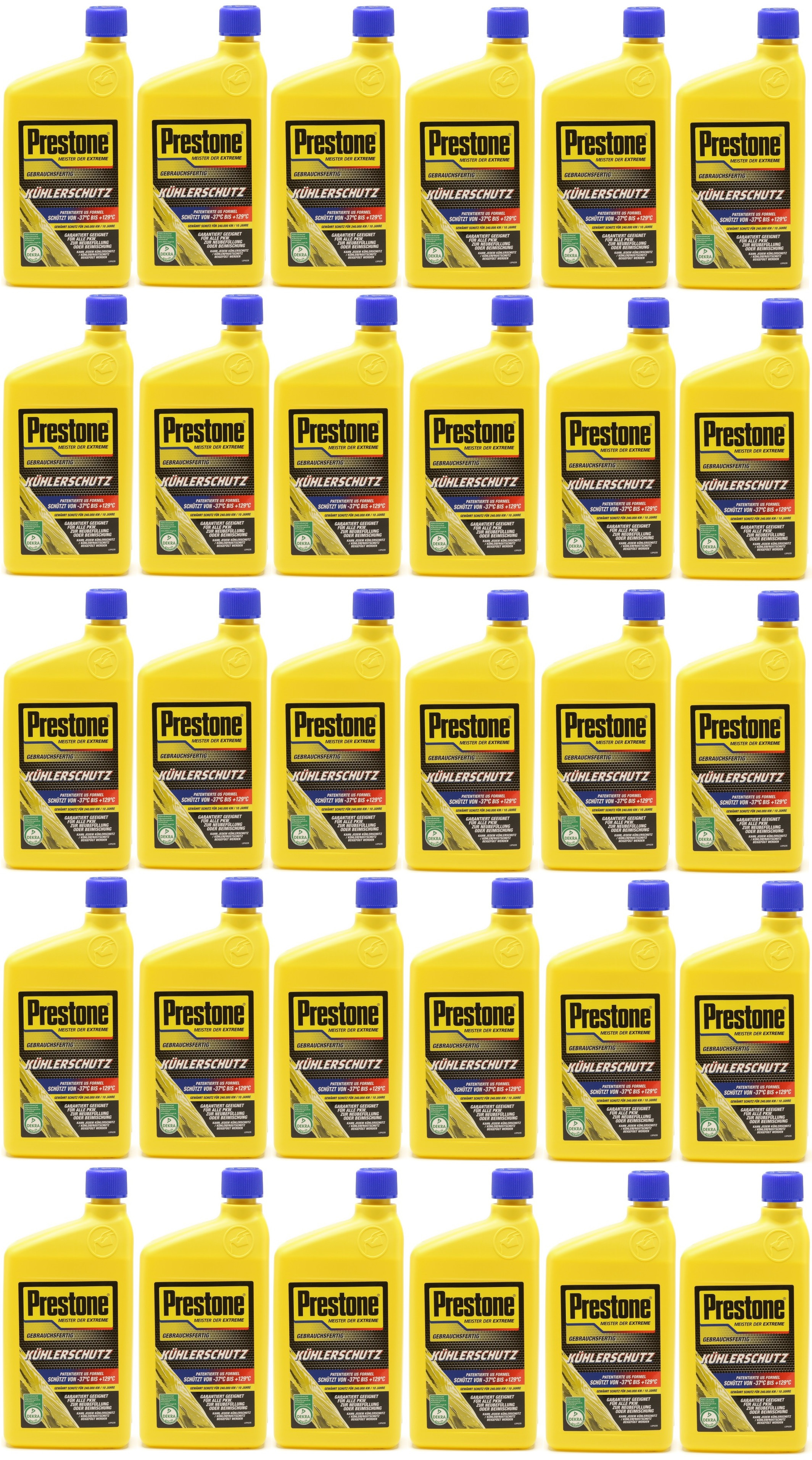 PRESTONE AF RTU 50:50 Frostschutz Fertigmischung 1 Liter Flasche 30x1l=30 Liter