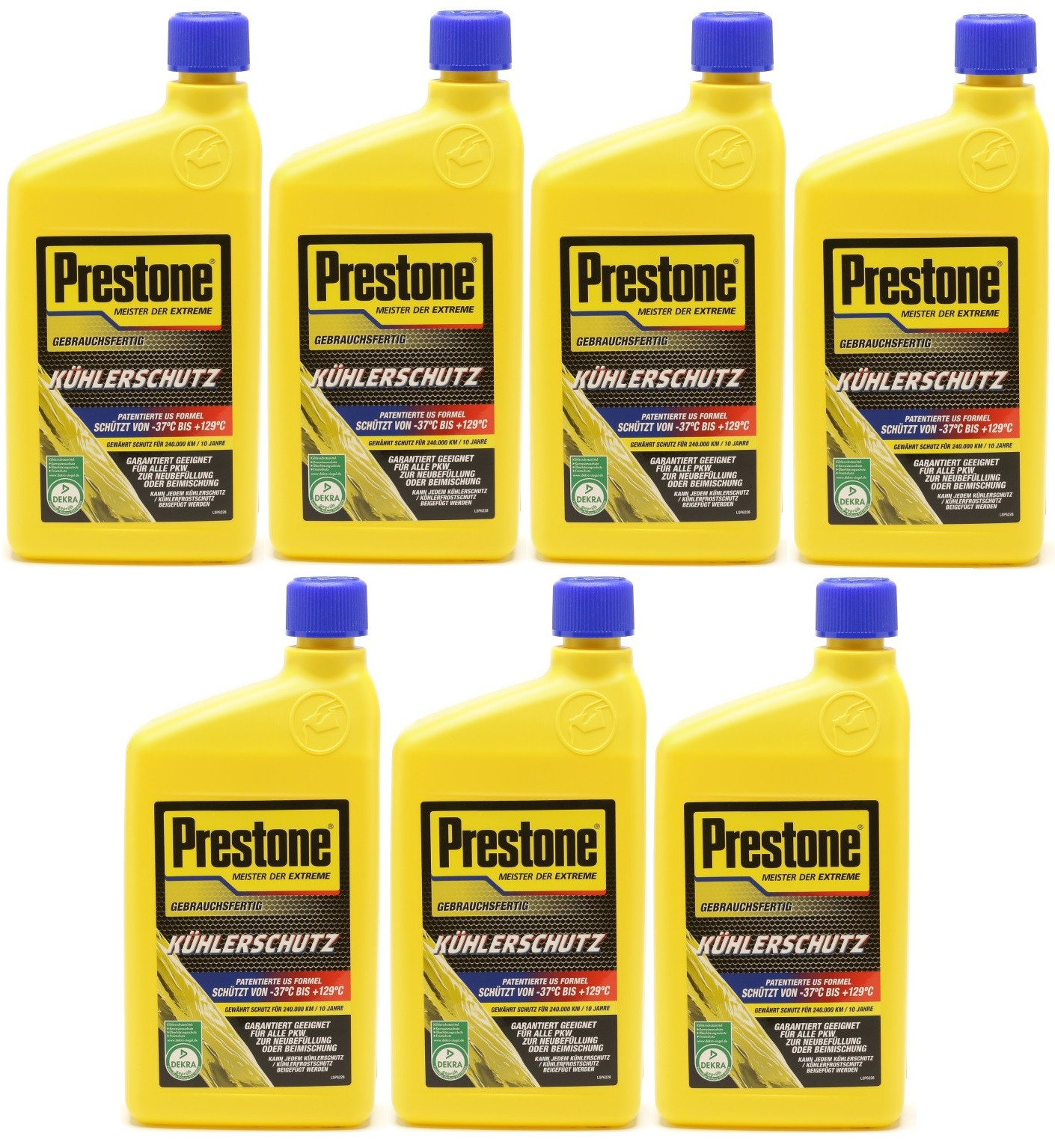 PRESTONE AF RTU 50:50 Frostschutz Fertigmischung 1 Liter Flasche 7x1l=7 Liter