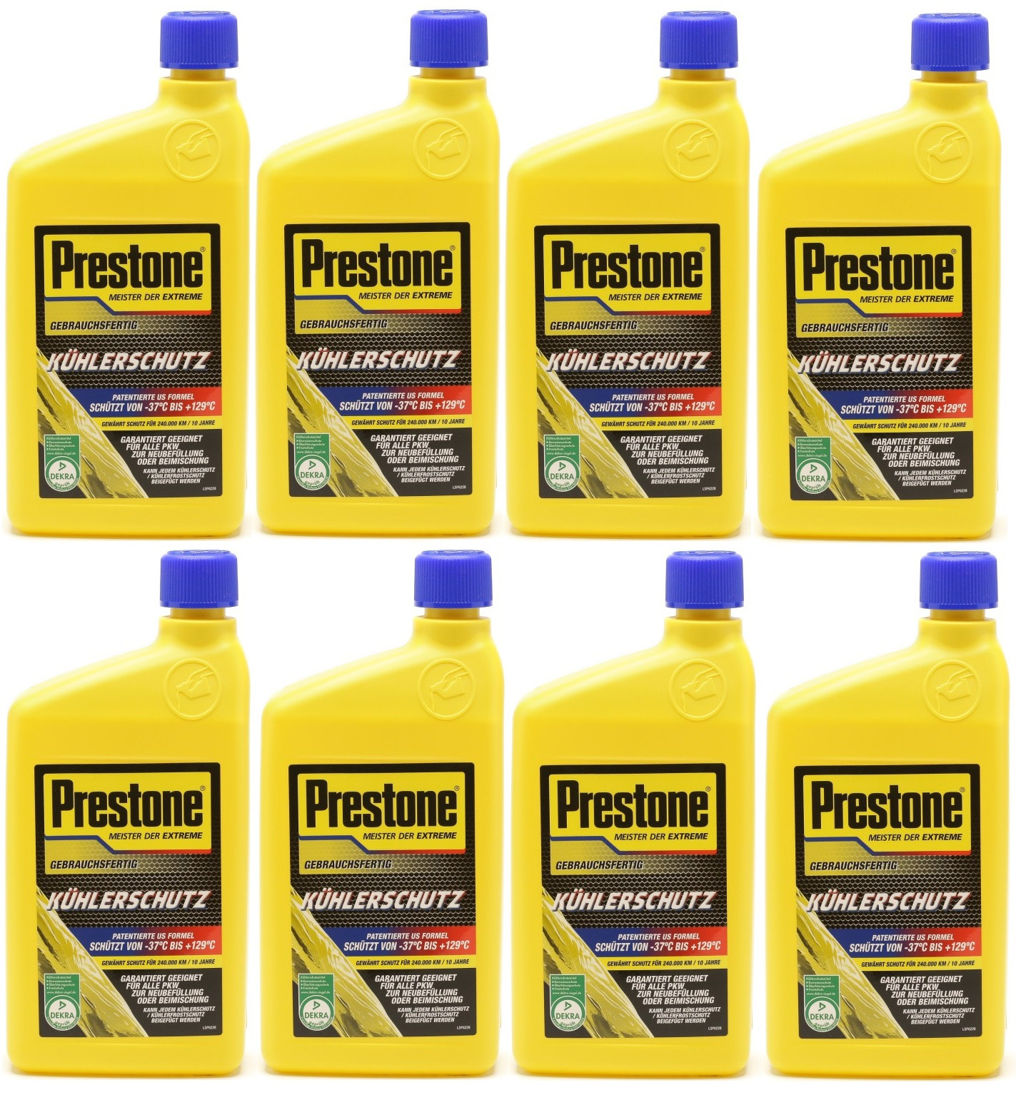 PRESTONE AF RTU 50:50 Frostschutz Fertigmischung 1 Liter Flasche 8x1l=8 Liter