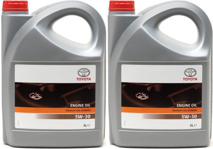 Original Toyota Premium Fuel Economy 5W-30 Motoröl 2x 5 = 10 Liter