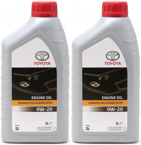 Original Toyota Advanced Fuel Economy AFE 0W-20 Motoröl 2x 1l = 2 Liter