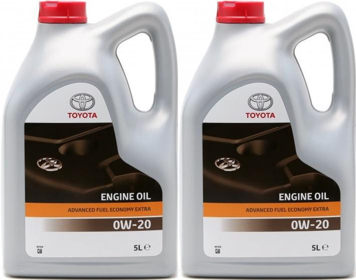 Original Toyota Advanced Fuel Economy AFE 0W-20 Motoröl 2x 5 = 10 Liter