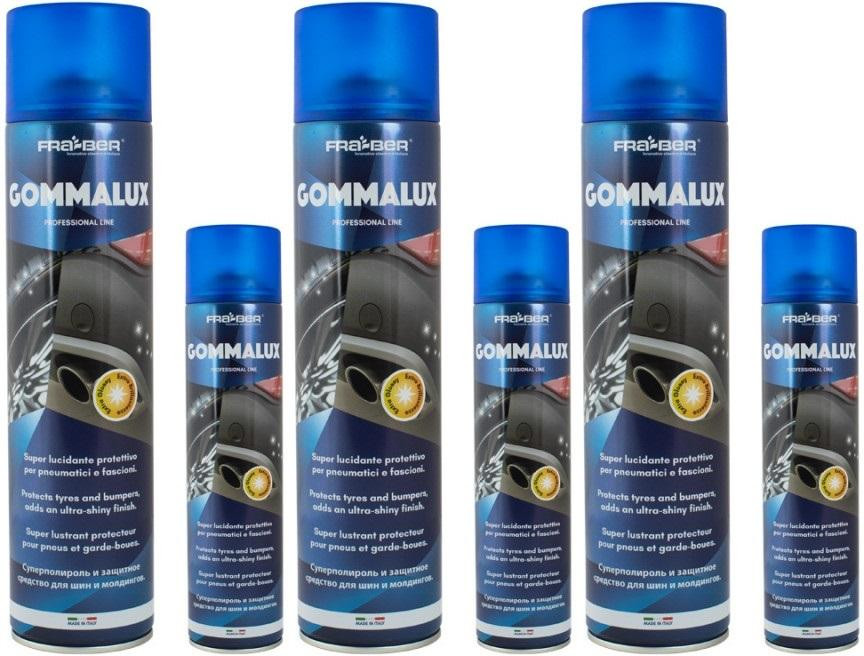 Fra-Ber Gummipflege GOMMALUX SPRAY 3x 600ml