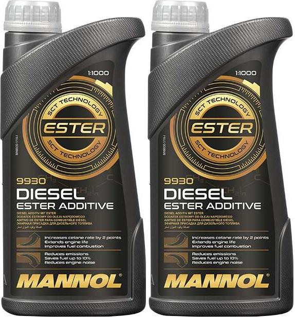 MANNOL 9930 Diesel Ester Additiv 2x 1l = 2 Liter