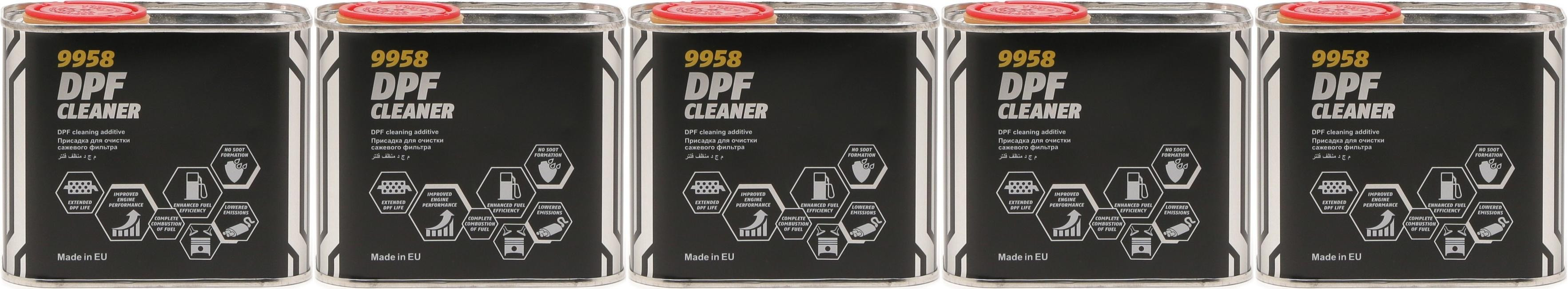 MANNOL 9958 DPF Cleaner 5x 400 Milliliter