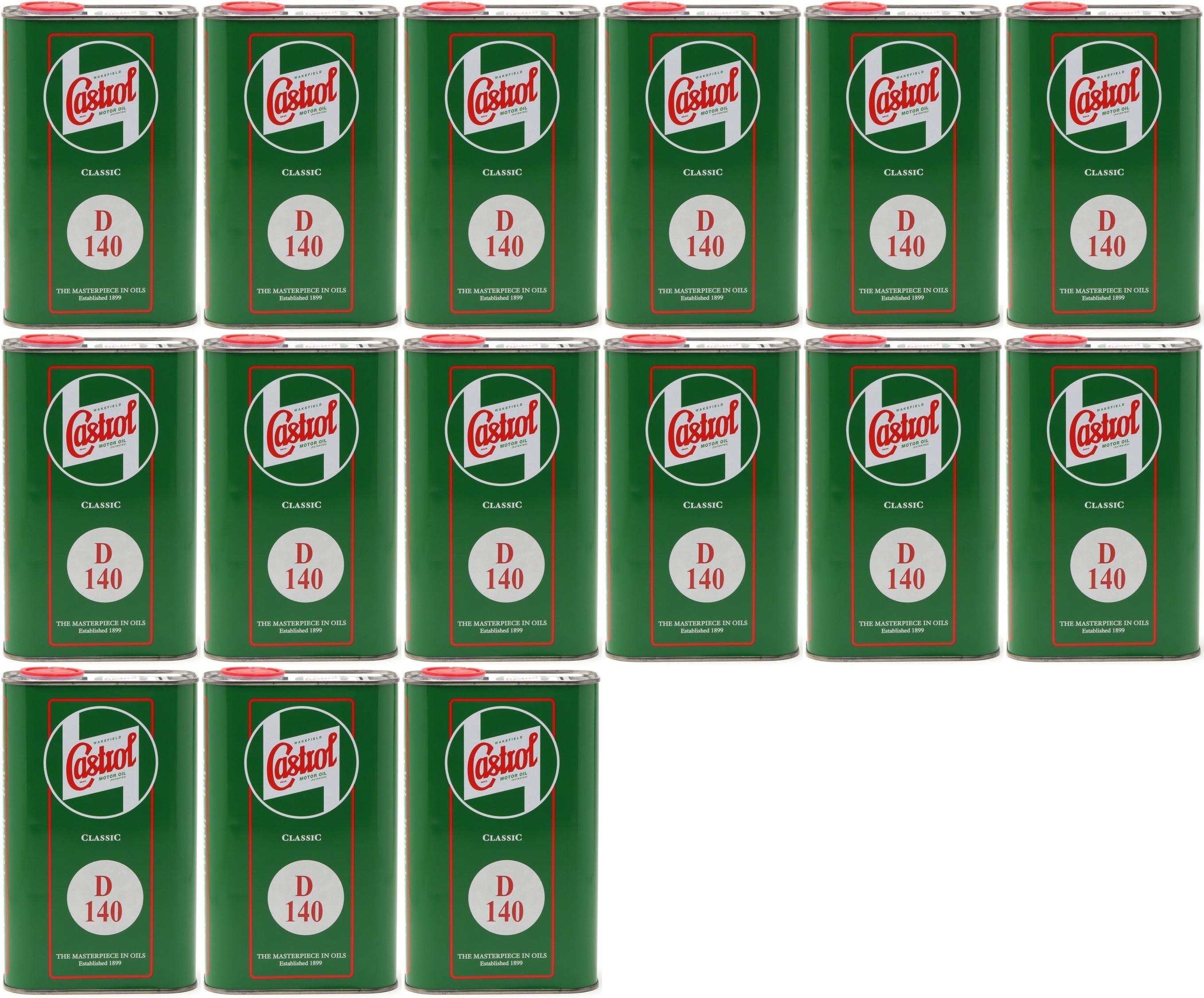 Castrol Classic D SAE 140 Monograde API GL 3 Getriebeöl 15x 1l = 15 Liter