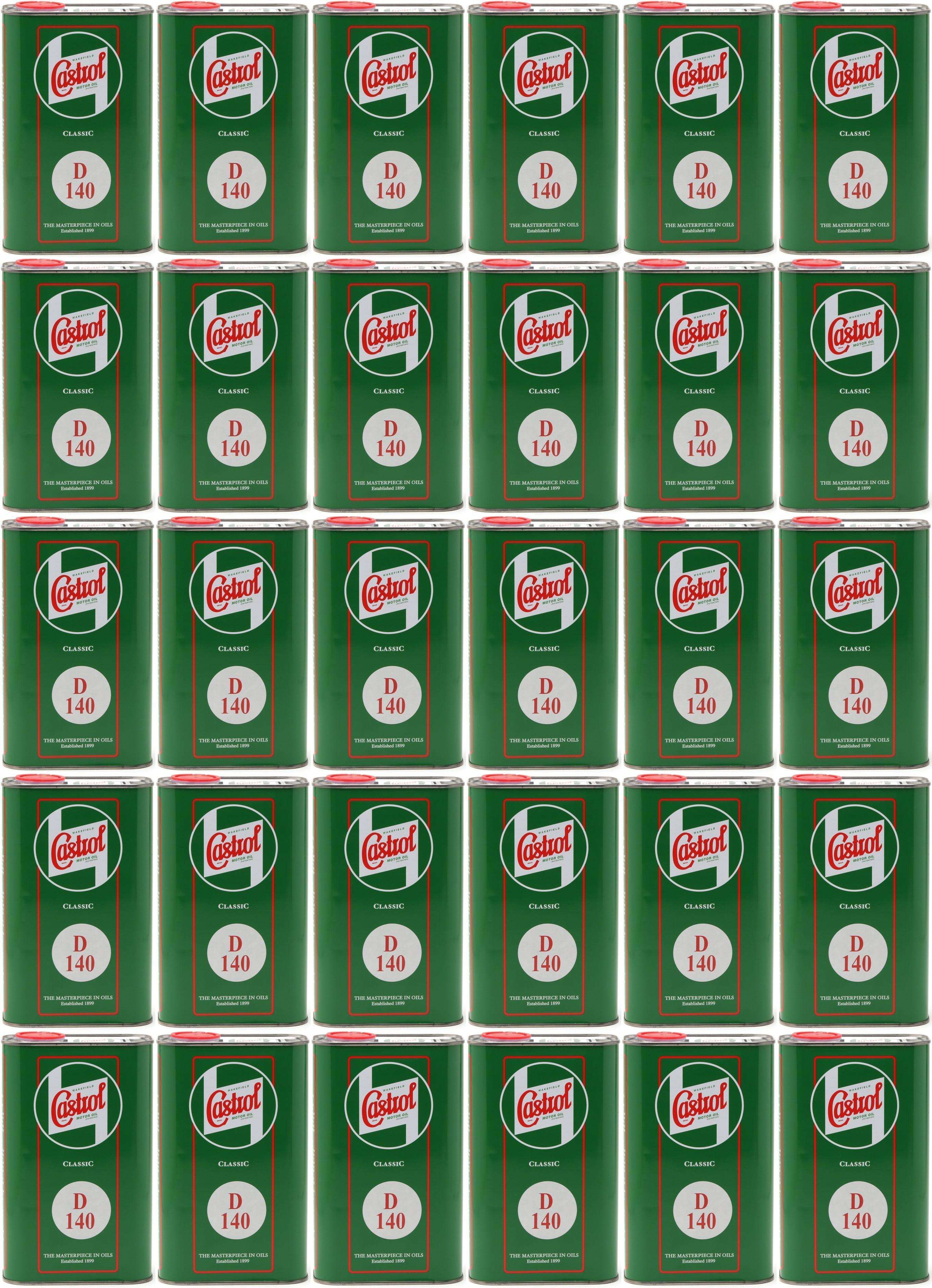 Castrol Classic D SAE 140 Monograde API GL 3 Getriebeöl 30x 1l = 30 Liter