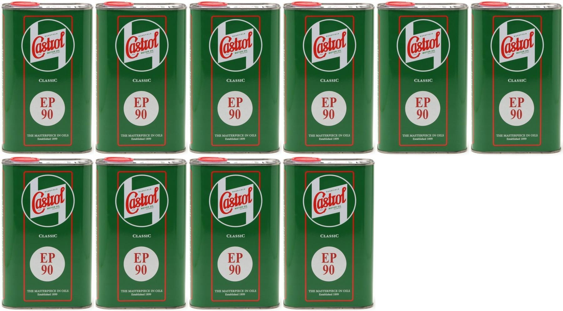 Castrol Classic EP SAE 90 Extreme Pressure API GL 4 Getriebeöl 10x 1l = 10 Liter