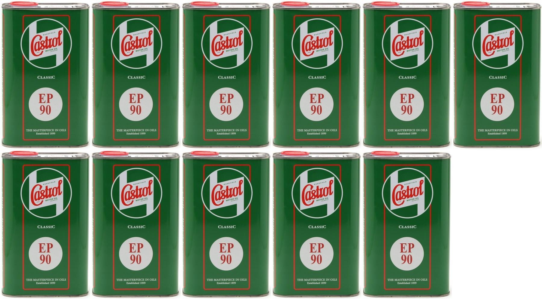 Castrol Classic EP SAE 90 Extreme Pressure API GL 4 Getriebeöl 11x 1l = 11 Liter