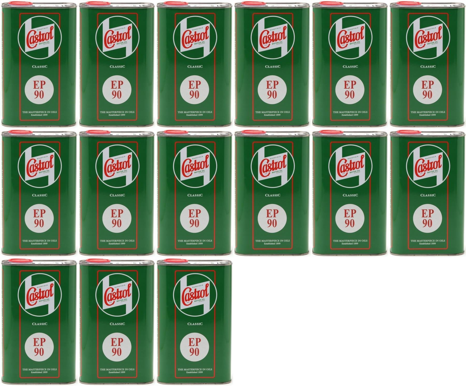 Castrol Classic EP SAE 90 Extreme Pressure API GL 4 Getriebeöl 15x 1l = 15 Liter