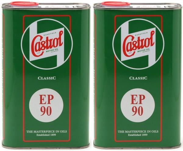 Castrol Classic EP SAE 90 Extreme Pressure API GL 4 Getriebeöl 2x 1l = 2 Liter