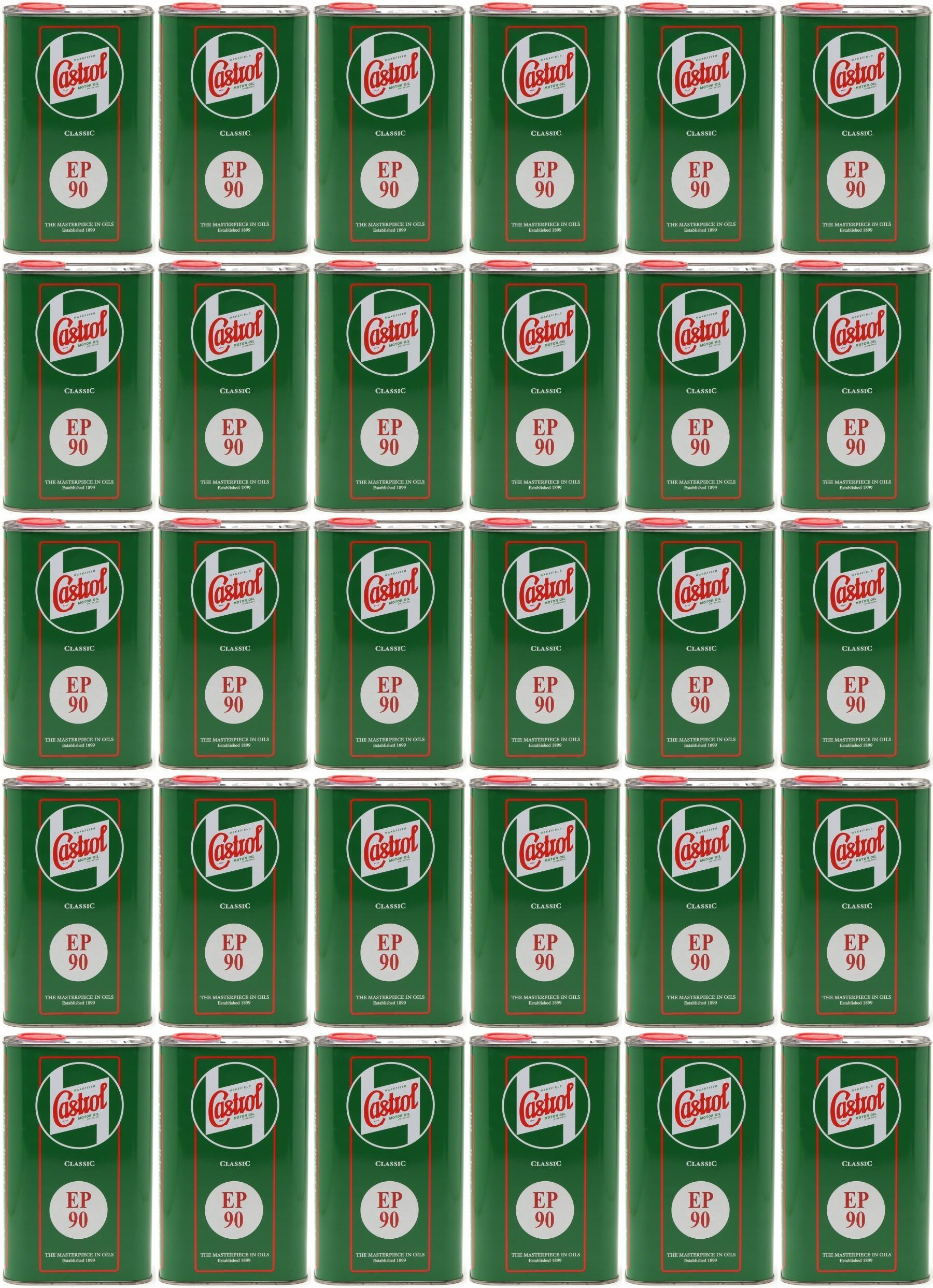 Castrol Classic EP SAE 90 Extreme Pressure API GL 4 Getriebeöl 30x 1l = 30 Liter