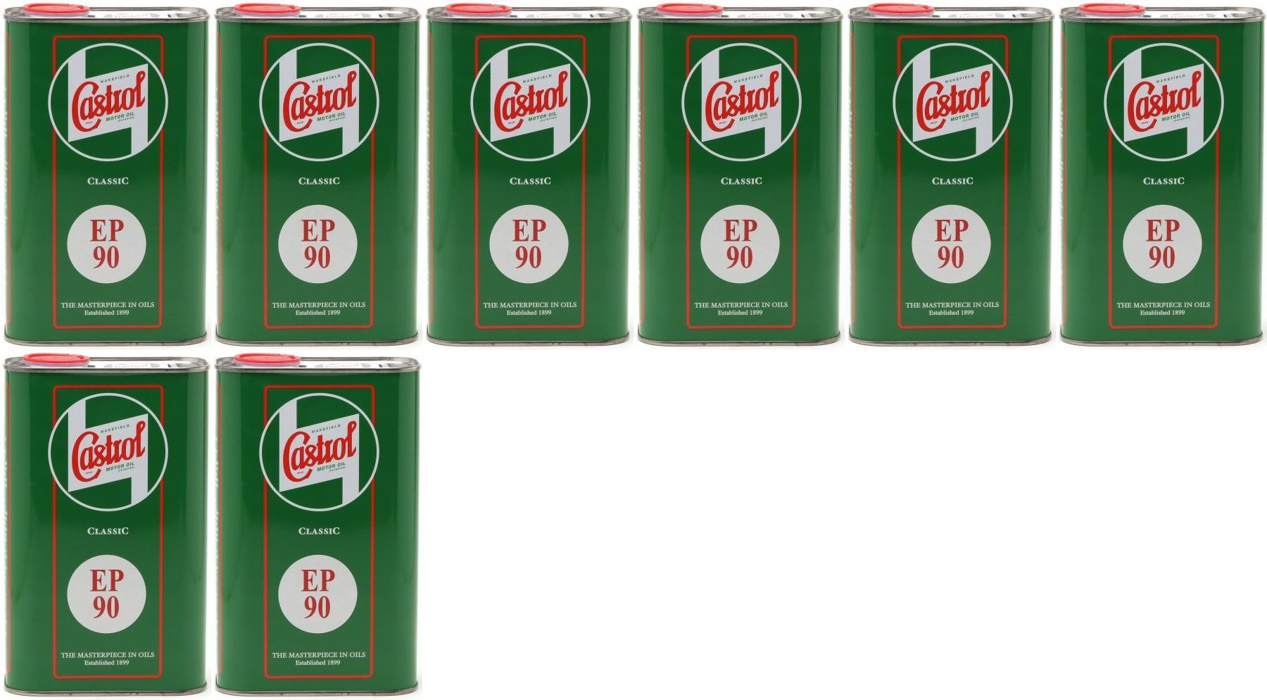 Castrol Classic EP SAE 90 Extreme Pressure API GL 4 Getriebeöl 8x 1l = 8 Liter