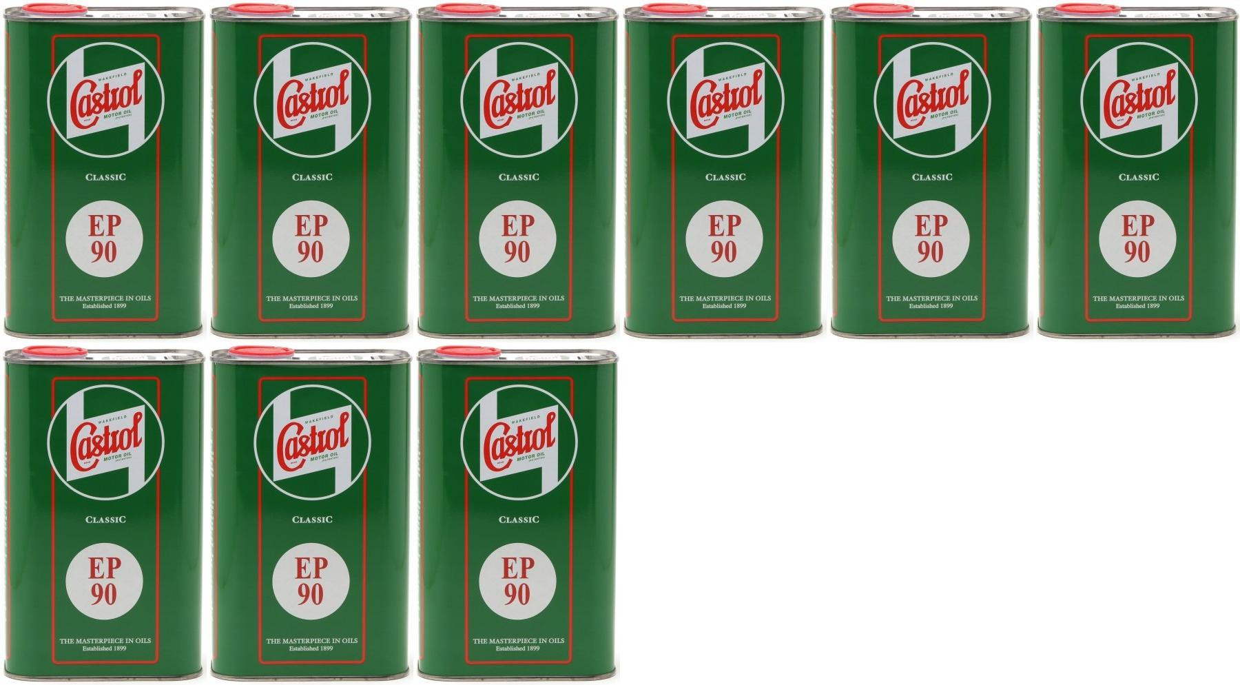 Castrol Classic EP SAE 90 Extreme Pressure API GL 4 Getriebeöl 9x 1l = 9 Liter