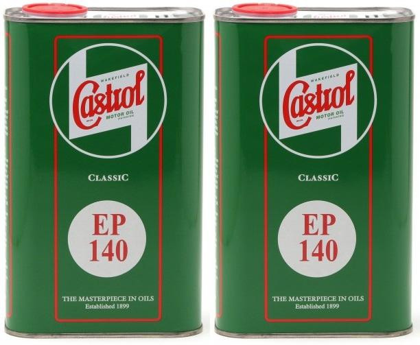 Castrol Classic EP SAE 140 Extreme Pressure API GL 4 Getriebeöl 2x 1l = 2 Liter