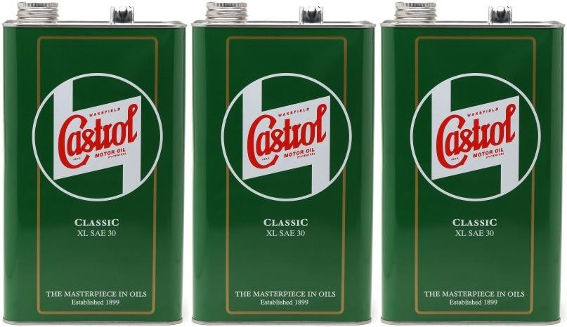 Castrol Classic XL SAE 30 Oldtimer Einbereichs Motoröl 3x 5 = 15 Liter