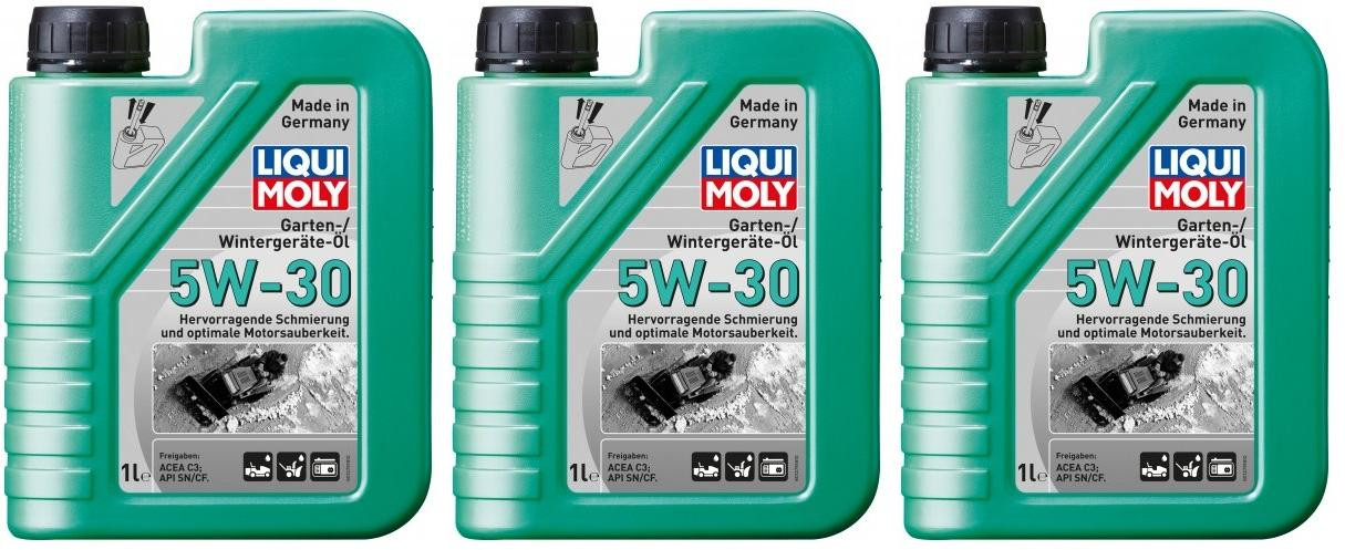Liqui Moly 1279 Garten-/Wintergeräte-Öl 5W-30 3x 1l = 3 Liter