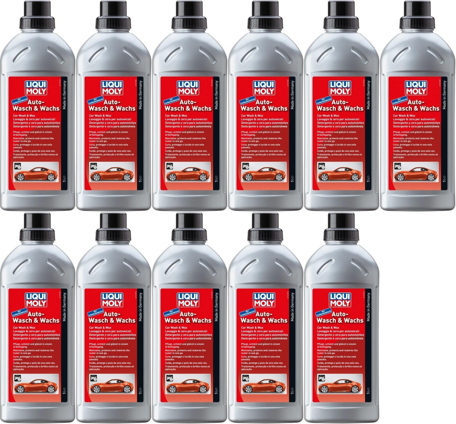 Liqui Moly 1542 Auto-Wasch & Wachs 11x 1l = 11 Liter