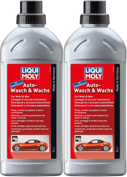 Liqui Moly 1542 Auto-Wasch & Wachs 2x 1l = 2 Liter