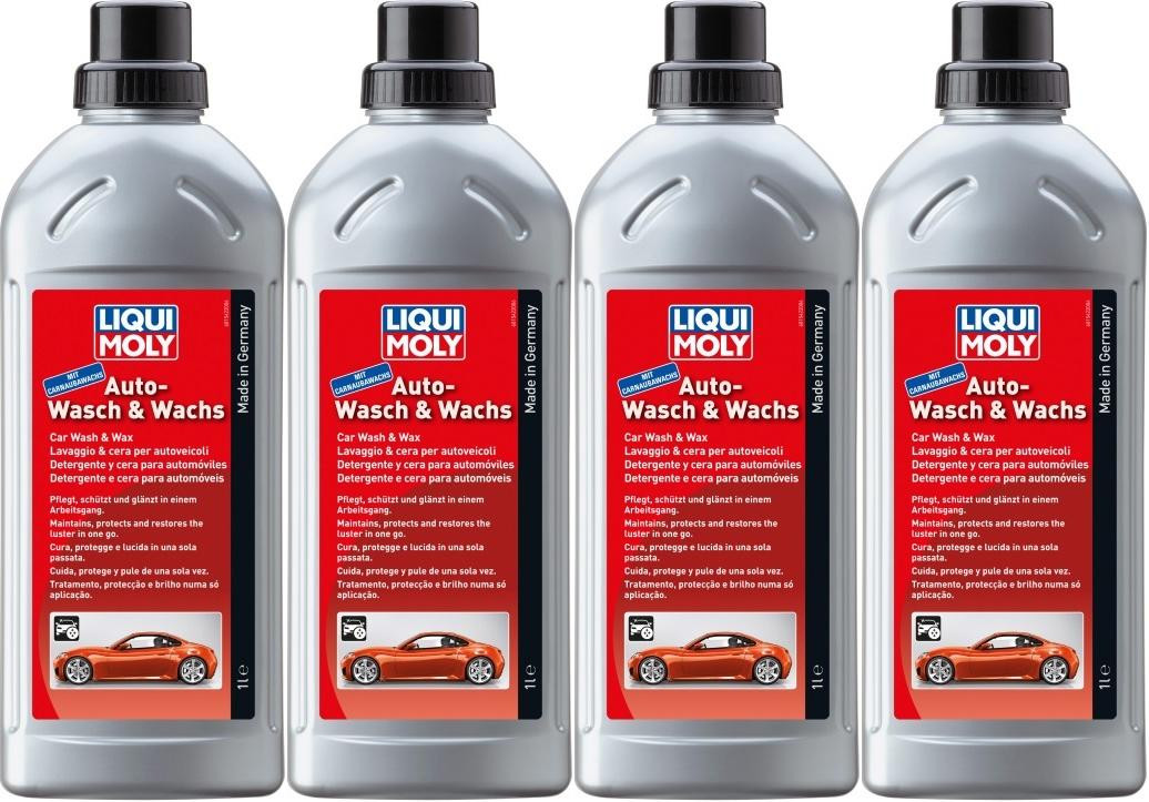 Liqui Moly 1542 Auto-Wasch & Wachs 4x 1l = 4 Liter