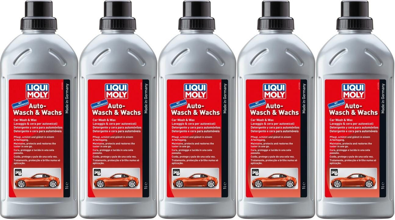 Liqui Moly 1542 Auto-Wasch & Wachs 5x 1l = 5 Liter